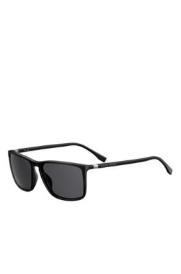 'BOSS 0665S' | Black Lens Polarized Square Sunglasses, Assorted-Pre-Pack