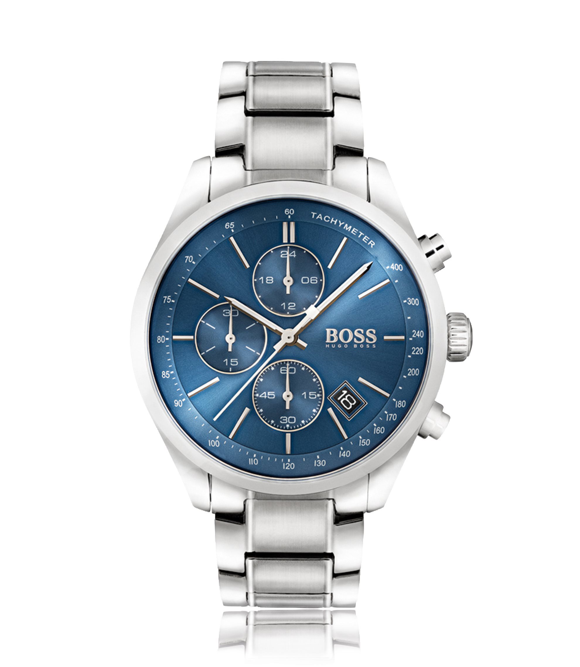 BOSS '1513478' Chronograph Tachymeter Bracelet Strap Watch