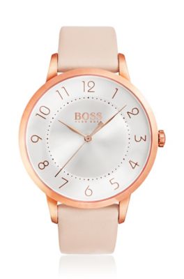 Eclipse, Rose Gold&ndash;Tone & Leather Watch | 1502407, Assorted-Pre-Pack