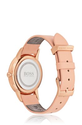 Eclipse, Rose Gold&ndash;Tone & Leather Watch | 1502407, Assorted-Pre-Pack