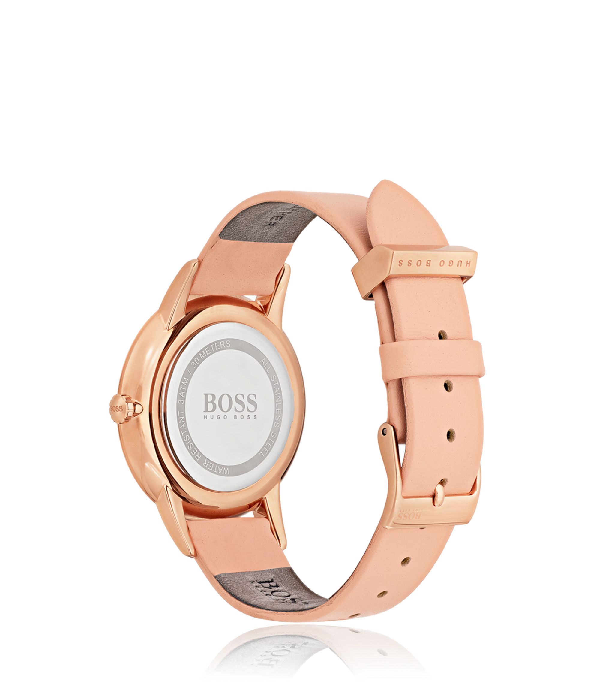 Elegant Park Lane Boss Babe Rose Gold Women\'s Bracelet Watch NWOT Classics 23mm Blush & Rose Gold Bracelet Watch | Olivia  main image 2
