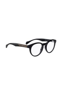 hugo boss round glasses