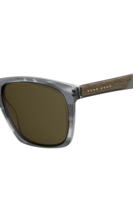 Grey Acetate Rectangular Sunglasses | BOSS 0911/S, Assorted-Pre-Pack