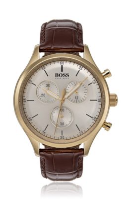 Companion, Leather Chronograph Watch | 1513545, Assorted-Pre-Pack