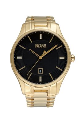 hugo boss 2 tone watch