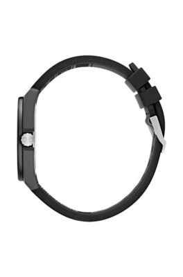 Black watch with disrupted logo detail, Assorted-Pre-Pack