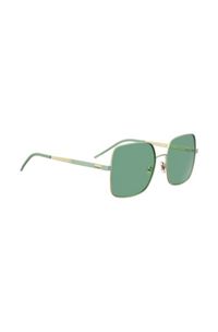 Green sunglasses with pyramid-shaped hardware, Assorted-Pre-Pack