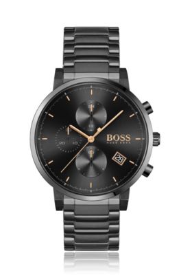 black boss watches