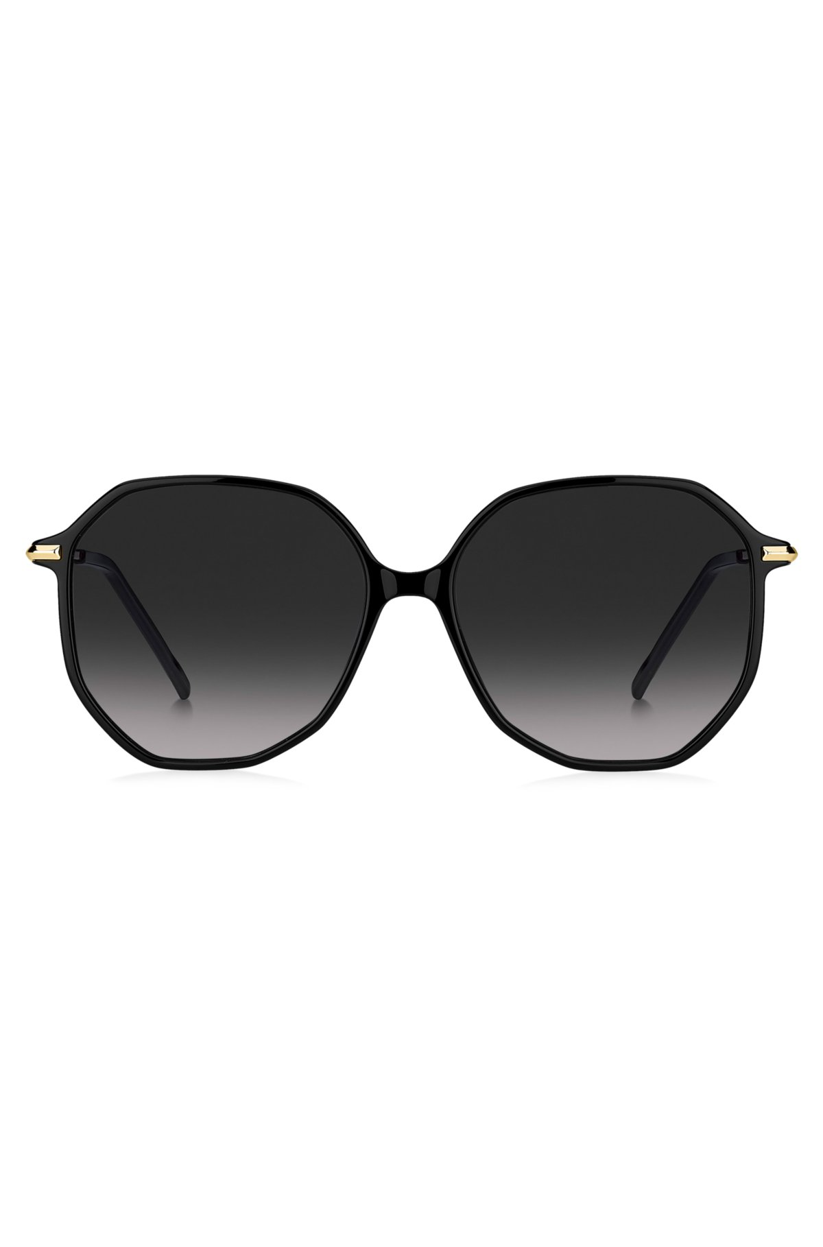 Gucci Brown Acetate Frame Sunglasses GG0258SA