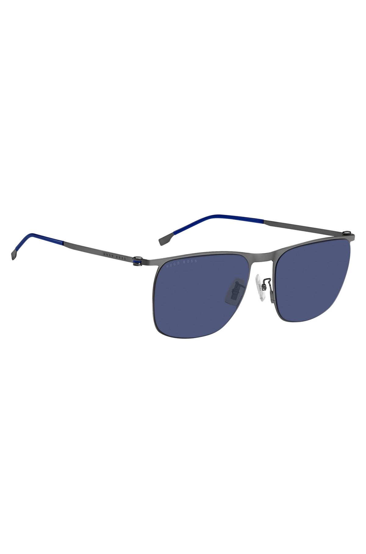 Hugo Boss 1348/F/S 0KJ1 Ku Dark Silver Sunglasses