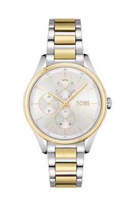 Hugo boss clearance 2 tone watch