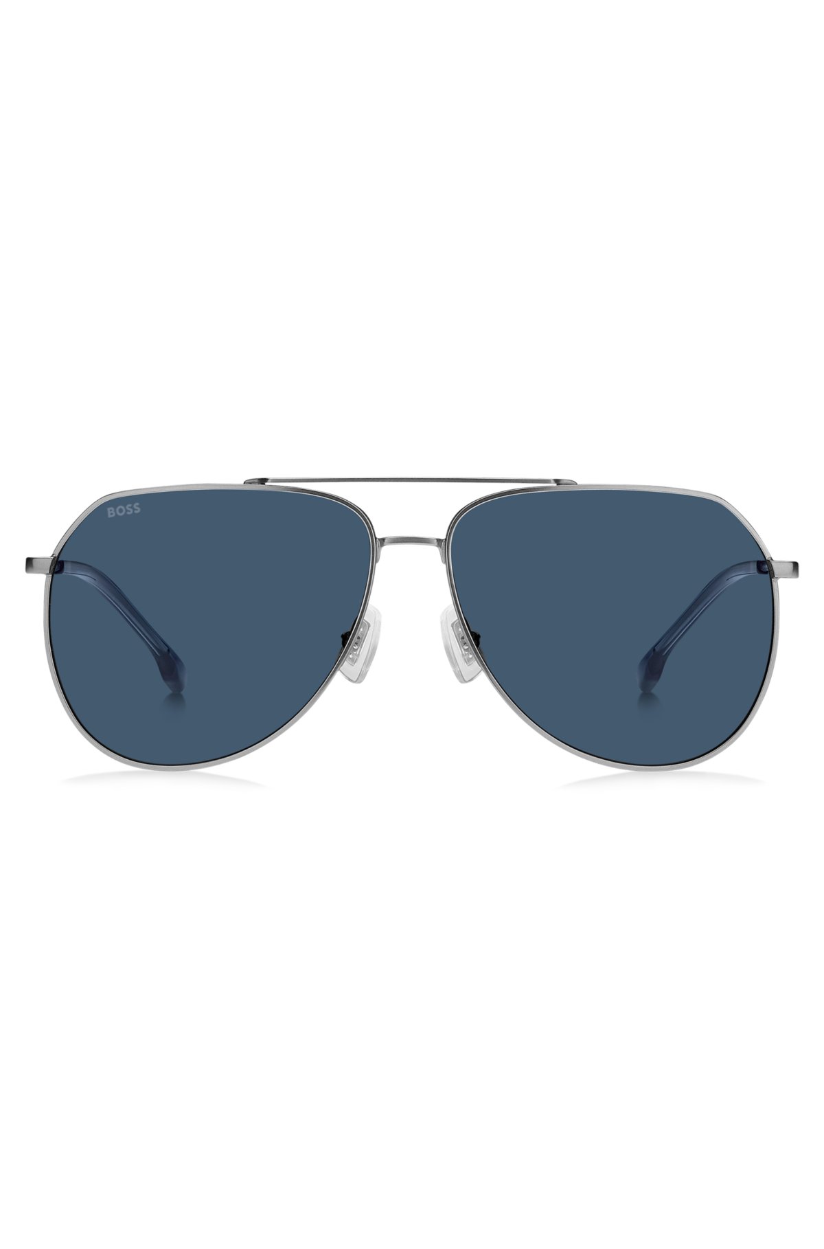 BOSS - Double-bridge sunglasses with beta-titanium temples