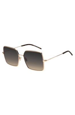 Hugo boss gold clearance frame sunglasses