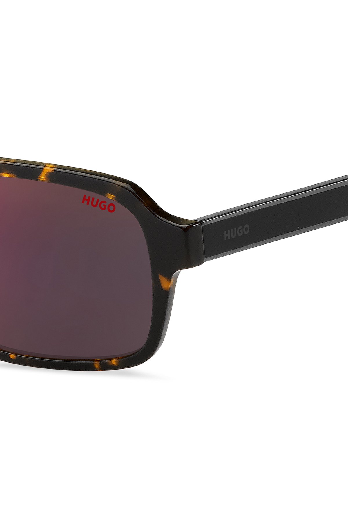 HUGO - Acetate sunglasses with bi-layered front