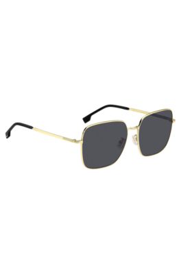 Gold-tone sunglasses with signature hardware, Assorted-Pre-Pack