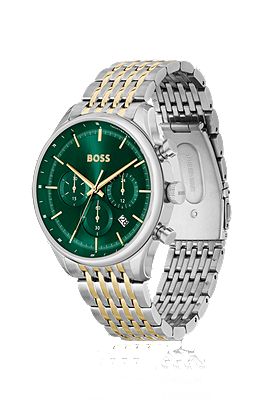 Hugo boss outlet watch green