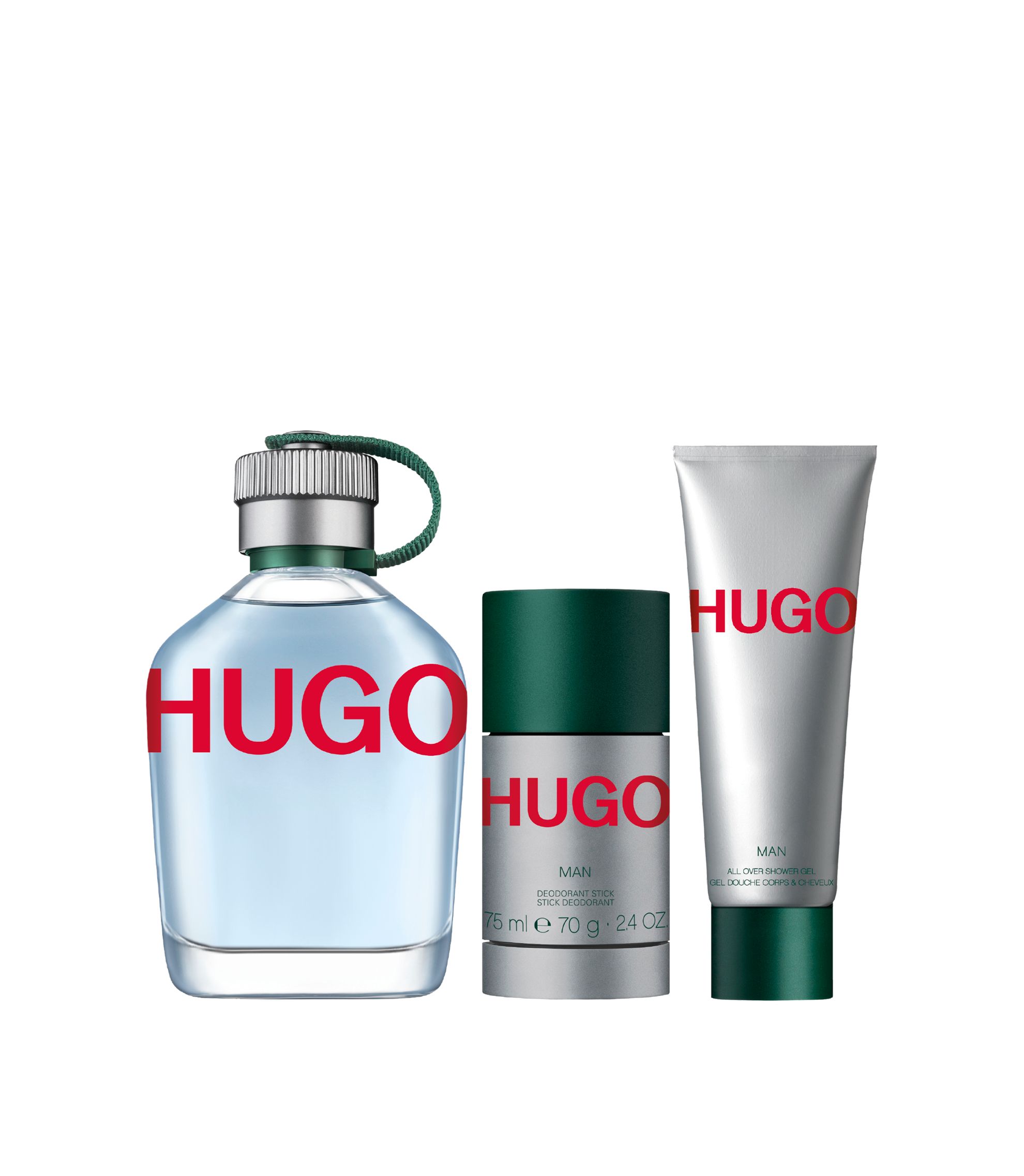HUGO MAN 香水セット 125ml + デオドラント HUGO - HUGO Man eau de toilette 125ml gift set
