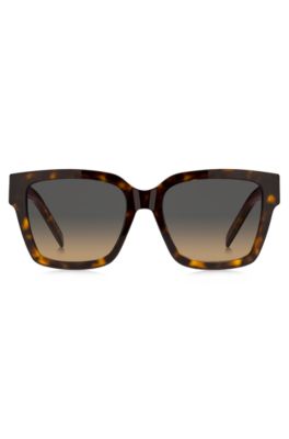 Patterned-acetate sunglasses with Double B monogram, Assorted-Pre-Pack