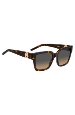 Patterned-acetate sunglasses with Double B monogram, Assorted-Pre-Pack