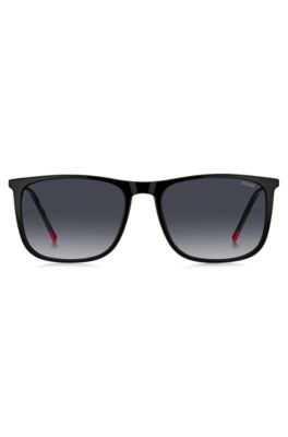 Black sunglasses with signature-red details, Assorted-Pre-Pack