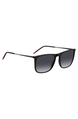 Black sunglasses with signature-red details, Assorted-Pre-Pack