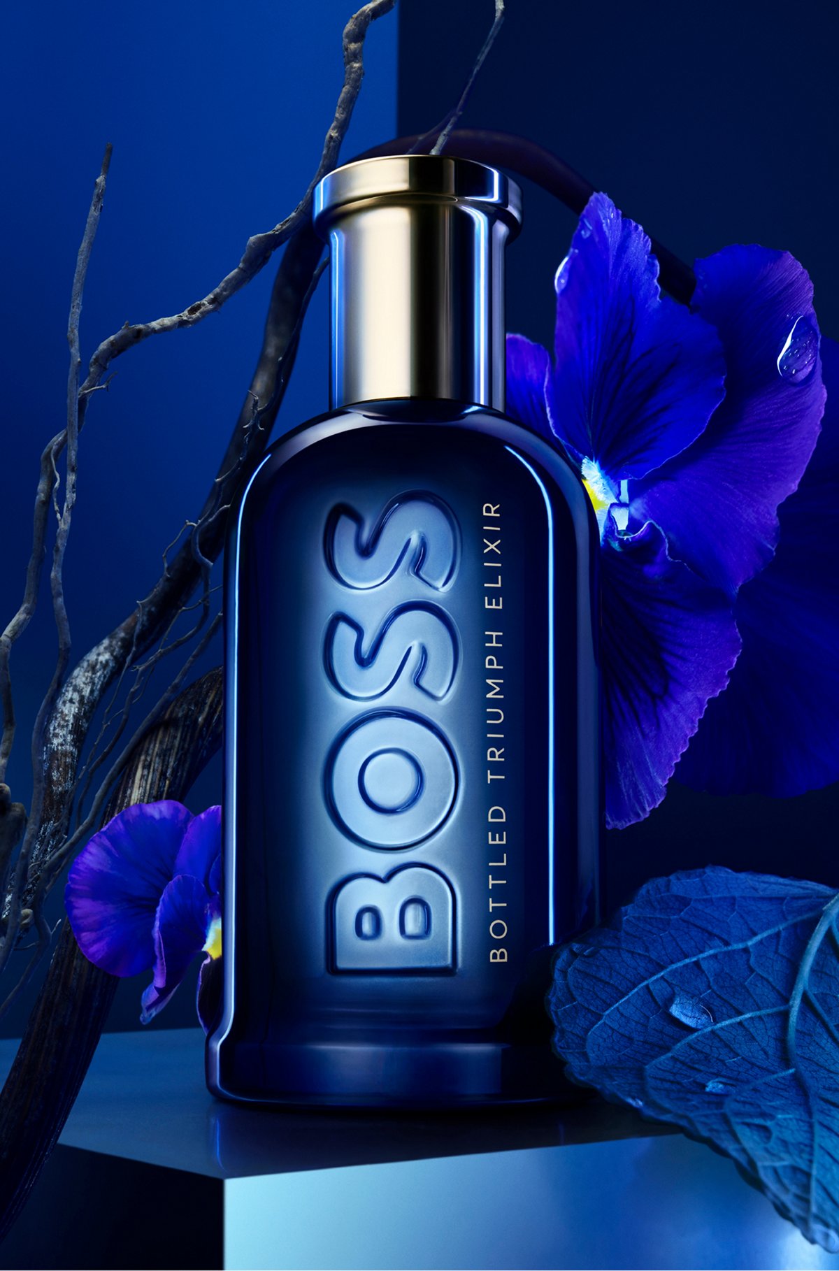 Boss Bottled Triumph Elixir Eau De Parfum Intense Spray By Hugo Boss - 3.4 oz Boss Bottled Triumph Elixir Eau De Parfum Intense Spray By Hugo Boss - 3.4 oz