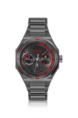 Reloj #GRAIL SPORT chapado en negro con esfera a tono, Assorted-Pre-Pack