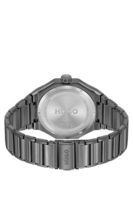 Reloj #GRAIL SPORT chapado en negro con esfera a tono, Assorted-Pre-Pack