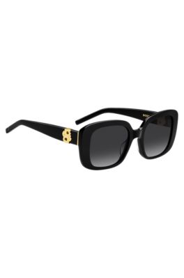 Black-acetate sunglasses with Double B monogram, Assorted-Pre-Pack