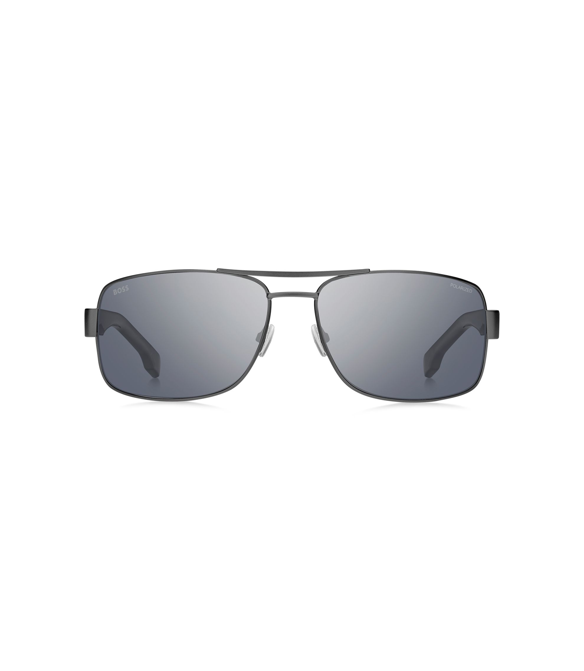 BOSS - Flat-hinge sunglasses with double bridge