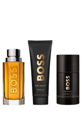 Set de regalo de eau de toilette BOSS The Scent para &eacute;l de 100&nbsp;ml, Assorted-Pre-Pack