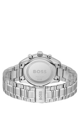 GRAND PRIX 44 Reloj con esfera verde y pulsera de acero, Assorted-Pre-Pack