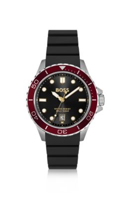 Reloj TROPER SPORT con esfera negra y correa de silicona, Assorted-Pre-Pack