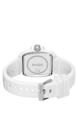 HUGO ID all-white watch with transparent dial, Assorted-Pre-Pack