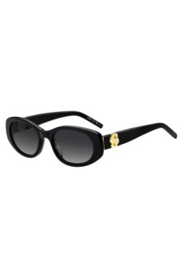 Gafas de sol de acetato negro con monograma Double&nbsp;B, Assorted-Pre-Pack