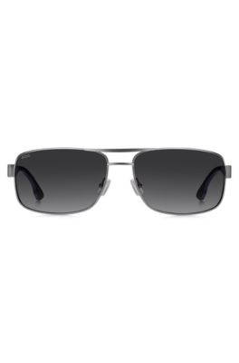 Gafas de sol con puente doble y patillas azules, Assorted-Pre-Pack