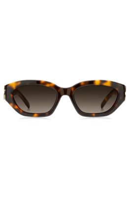 Gafas de sol de acetato color habana con monograma Double&nbsp;B, Assorted-Pre-Pack