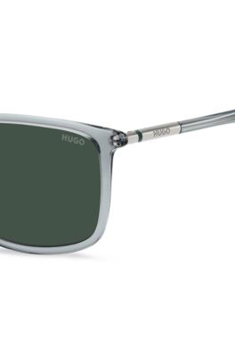 Gafas de sol de acetato claro con patillas tubulares, Assorted-Pre-Pack