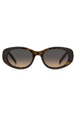 Tortoiseshell-acetate sunglasses with Double B monogram, Assorted-Pre-Pack