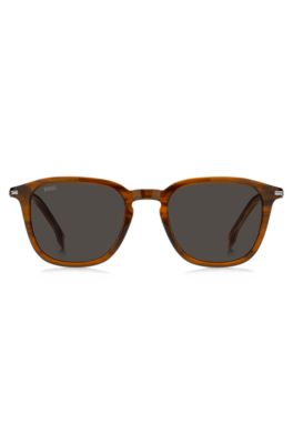 Gafas de sol de acetato con dibujo y raya en la patilla, Assorted-Pre-Pack