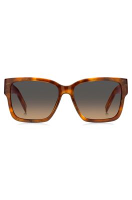 Havana-acetate sunglasses with Double B monogram, Assorted-Pre-Pack