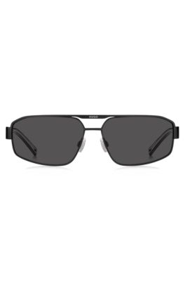 Gafas de sol HUGO Eyewear x VCARB de estilo envolvente con logo de goma, Assorted-Pre-Pack