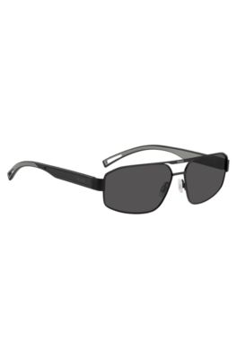 Gafas de sol HUGO Eyewear x VCARB de estilo envolvente con logo de goma, Assorted-Pre-Pack