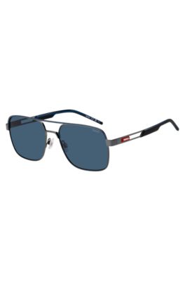 Gafas de sol con puente doble y patillas con aberturas, Assorted-Pre-Pack