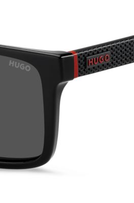 Gafas de sol negras con patillas estampadas, Assorted-Pre-Pack