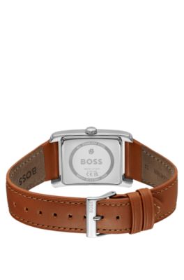 Reloj en tono plateado con esfera de esqueleto con textura, Assorted-Pre-Pack