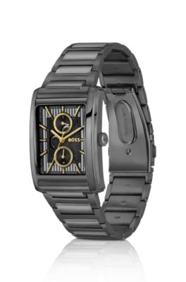 Principle Dress gray-dial watch with H-link strap, Assorted-Pre-Pack