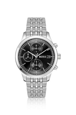 Stratus chronograph watch with seven-link bracelet, Assorted-Pre-Pack