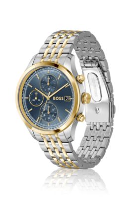 Stratus chronograph watch in two-tone steel, Assorted-Pre-Pack