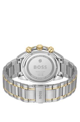 Cron&oacute;grafo Sealiner en dos colores con esfera verde, Assorted-Pre-Pack